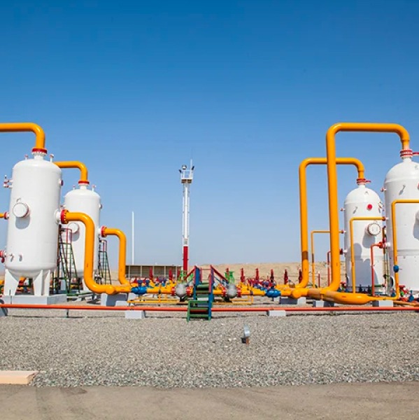 upstream oil and gas compressor station