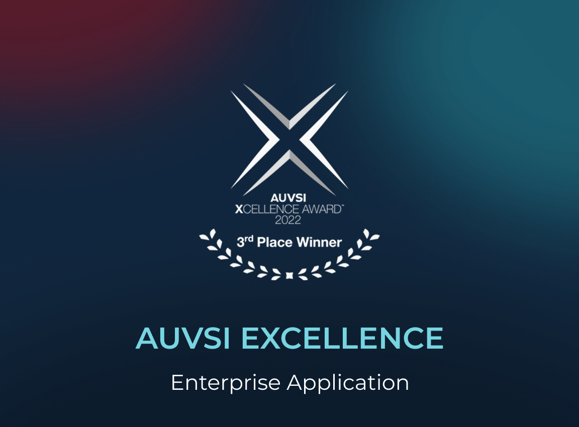 AUVSI Xcellence Award 2022, 3rd Place Winner