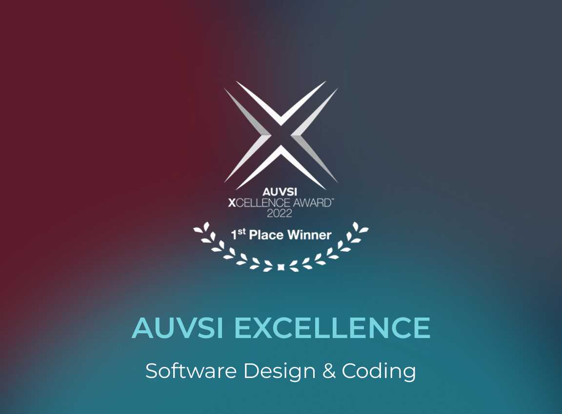AUVSI Xcellence Award 2022, 1st Place Winner